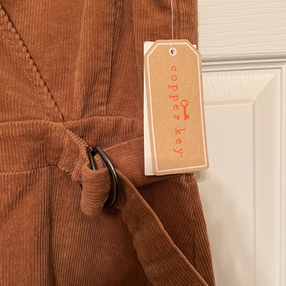 Copper Key Corduroy Dress - Picture 3 of 6